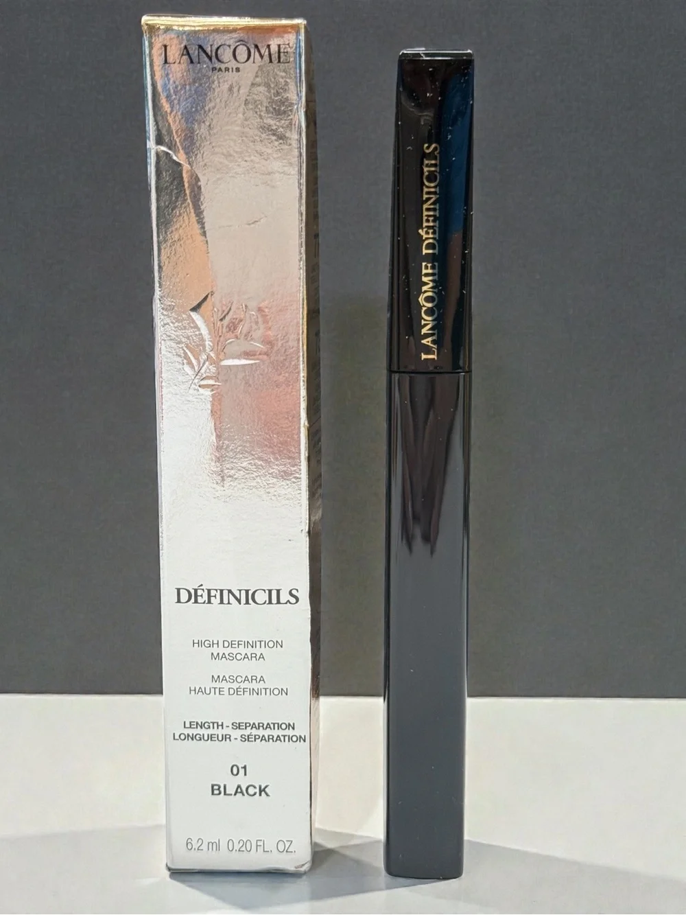 Lancôme Définicils High Definition Mascara 01 Black Full Size 6.2ml NIB